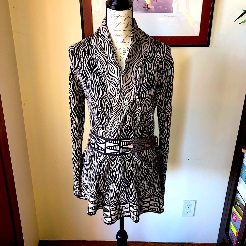 Anthropologie wrap cardigan sweater by Moth